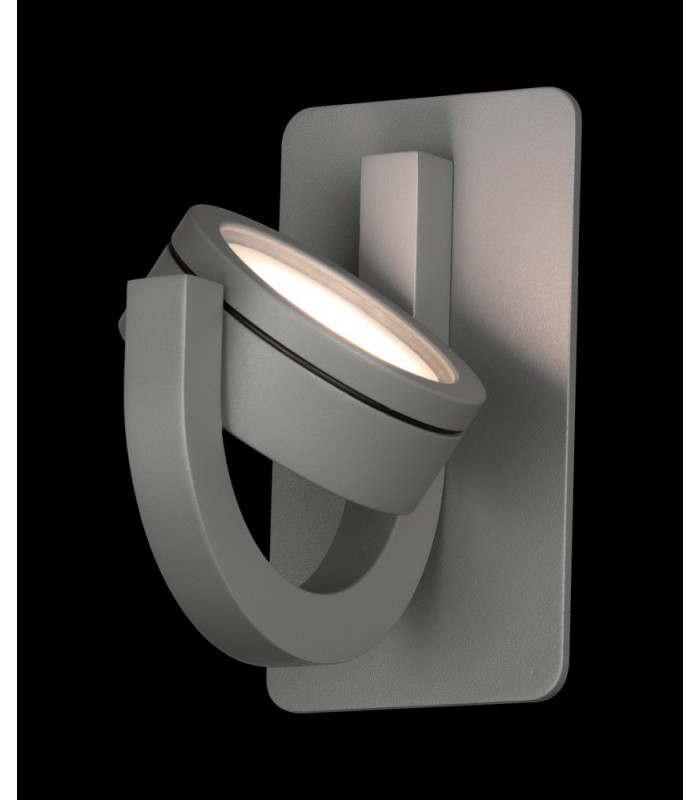 Wall Lamp, 1 x GX53, IP54, Anthracite
