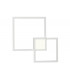 Flush Wall Lamp, 48W LED, 3000K, 3600lm, White