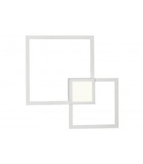 Flush Wall Lamp, 48W LED, 3000K, 3600lm, White