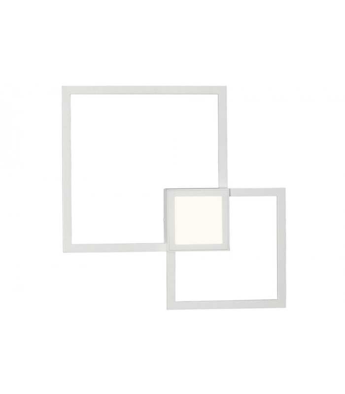 Flush Wall Lamp, 48W LED, 3000K, 3600lm, White