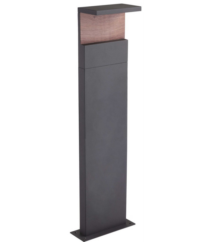Floor Lamp Large, 13W LED, 3000K, 850lm, IP54, Anthracite, Walnut