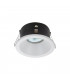 GU10 Downlight Round, 1 x GU10 (Max 12W), IP54, Matt White