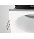 GU10 Downlight Square, 1 x GU10 (Max 12W), IP54, Matt Black