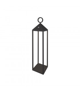 Portable Lantern Large, 2.2W LED, 3000K, 188lm, IP54, Graphite