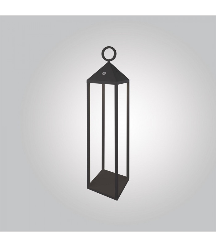 Portable Lantern Large, 2.2W LED, 3000K, 188lm, IP54, Graphite