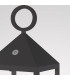 Portable Lantern Large, 2.2W LED, 3000K, 188lm, IP54, Graphite