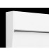 Flush Wall Lamp Small Square, 3W LED, 3000K, 150lm, IP54, Sand White
