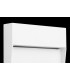 Flush Wall Lamp Small Square, 3W LED, 3000K, 150lm, IP54, Sand White