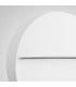 Flush Wall Lamp Small Round, 3W LED, 3000K, 155lm, IP54, Sand White