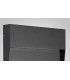 Flush Wall Lamp Large Square, 6W LED, 3000K, 266lm, IP54, Anthracite