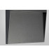 Flush Wall Lamp Large Square, 6W LED, 3000K, 266lm, IP54, Anthracite
