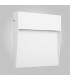 Flush Wall Lamp Large Square, 6W LED, 3000K, 266lm, IP54, Sand White