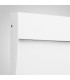 Flush Wall Lamp Large Square, 6W LED, 3000K, 266lm, IP54, Sand White