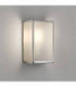 1 Light Outdoor Sensor Wall Lantern Polished Nickel IP44, E27