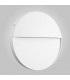 Flush Wall Lamp Large Round, 6W LED, 3000K, 275m, IP54, Sand White