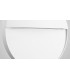 Flush Wall Lamp Large Round, 6W LED, 3000K, 275m, IP54, Sand White
