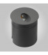 Recessed Wall Lamp Round Angle, 3W LED, 3000K, 210lm, IP65, Anthracite, Driver Included