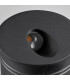 Recessed Wall Lamp Round Angle, 3W LED, 3000K, 210lm, IP65, Sand Black, Driver Included