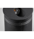 Recessed Wall Lamp Round Angle, 3W LED, 3000K, 210lm, IP65, Sand Black, Driver Included