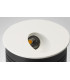 Recessed Wall Lamp Round Angle, 3W LED, 3000K, 210lm, IP65, Sand White, Driver Included