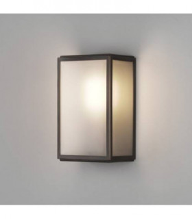 1 Light Outdoor Motion Sensor Lantern Bronze Plated IP44, E27