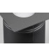 Recessed Wall Lamp Square Eyelid, 3W LED, 3000K, 210lm, IP65, Anthracite, Driver Included