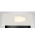 Recessed Wall Lamp Square Eyelid, 3W LED, 3000K, 80lm, IP65, Sand White, Driver Included