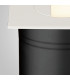 Recessed Wall Lamp Square Eyelid, 3W LED, 3000K, 80lm, IP65, Sand White, Driver Included