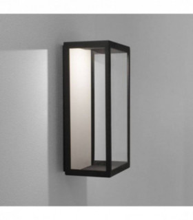 LED 1 Light Outdoor Wall Light Black IP44