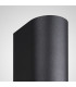 Round Wall Lamp, 2 x GU10, IP54, Sand Black
