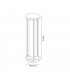 Post Lamp Large, 1 x E27, IP65, Anthracite