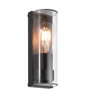 Wall Lamp Curved, 1 x E27, IP65, Anthracite