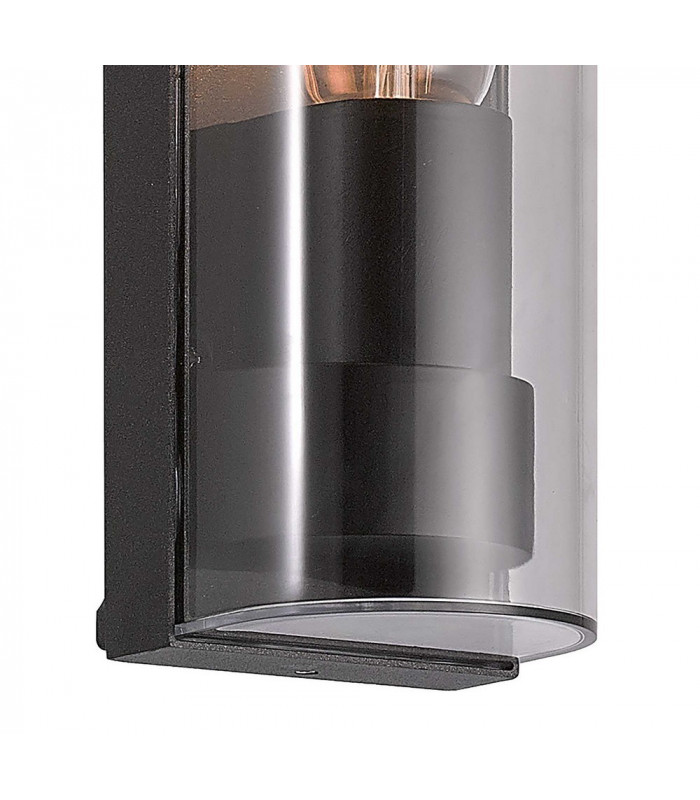 Wall Lamp Curved, 1 x E27, IP65, Anthracite