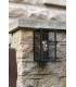 Flush Wall Lamp, 1 x E27, IP54, Graphite Black