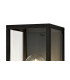 Flush Wall Lamp, 1 x E27, IP54, Graphite Black