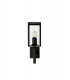 Upward Wall Lamp, 1 x E27, IP54, Graphite Black