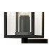 Upward Wall Lamp, 1 x E27, IP54, Graphite Black