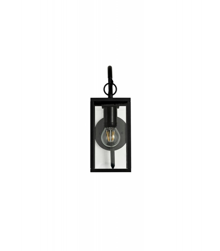 Downward Wall Lamp, 1 x E27, IP54, Graphite Black