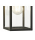 Downward Wall Lamp, 1 x E27, IP54, Graphite Black