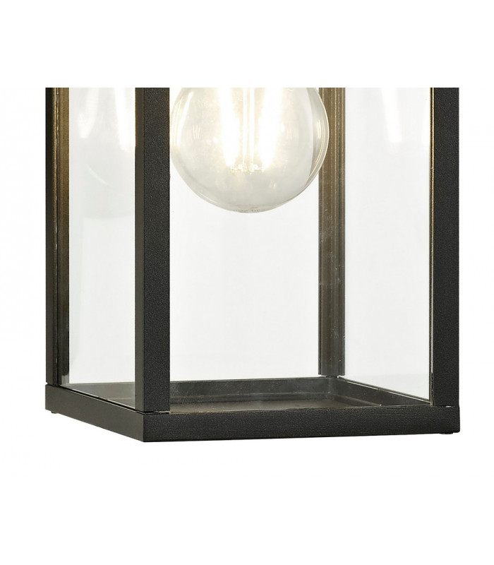 Downward Wall Lamp, 1 x E27, IP54, Graphite Black