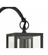 Downward Wall Lamp, 1 x E27, IP54, Graphite Black