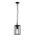 Ceiling Pendant, 1 x E27, IP54, Graphite Black
