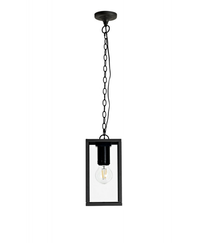 Ceiling Pendant, 1 x E27, IP54, Graphite Black