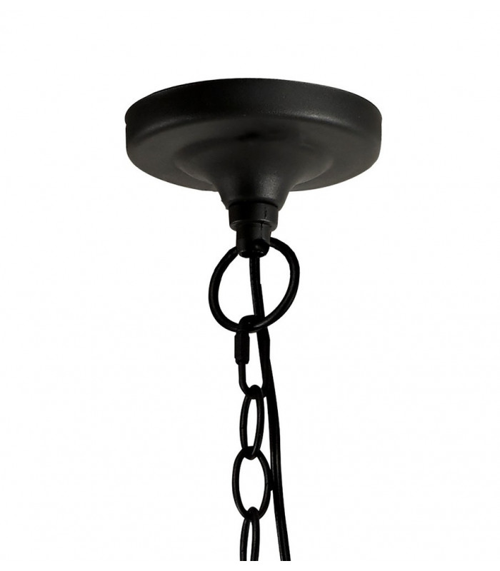 Ceiling Pendant, 1 x E27, IP54, Graphite Black