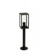 Short Post, 1 x E27, IP54, Graphite Black
