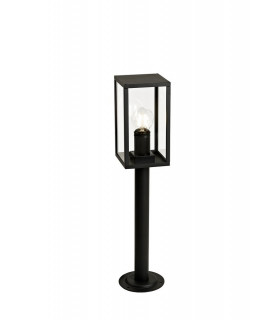 Short Post, 1 x E27, IP54, Graphite Black