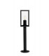 Short Post, 1 x E27, IP54, Graphite Black