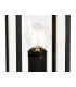 Short Post, 1 x E27, IP54, Graphite Black
