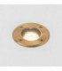 1 Light Coastal Ground Light Natural Brass IP65, GU10