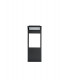 Short Bollard Post, 1 x 10W LED, 3000K, 720lm, IP54, Graphite Black